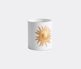 L&#39;Objet &#39;Soleil&#39; candle, white and gold MULTICOLOUR LOBJ24SOL297WHI
