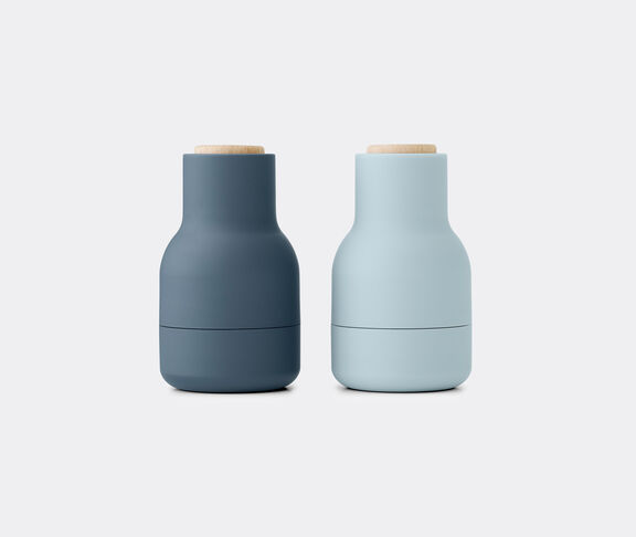 Audo Copenhagen Bottle Grinder, Small, H11,5, Blues, Beech Lid, 2-Pack undefined ${masterID} 2