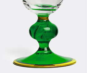 La DoubleJ &#39;Perfetto&#39; wine glass, green GREEN LADJ23PER338GRN