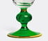 La DoubleJ 'Perfetto' wine glass, green GREEN LADJ23PER338GRN