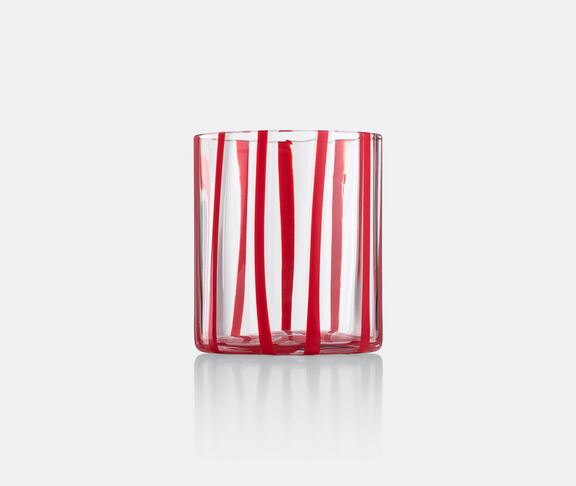NasonMoretti 'Cyrcus' tumbler glass, coral red undefined ${masterID}