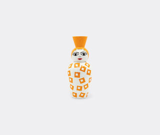 Seletti 'Canopie, Amina', jar, white and orange MULTICOLOUR SELE26DOL648MUL