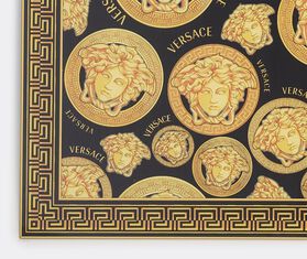 Versace 'Medusa Amplified' placemat, set of two, black BLACK VERS22SET090BLK
