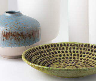 Nuove Forme 'Bolo' plate GREEN NUFO20BOL739GRN