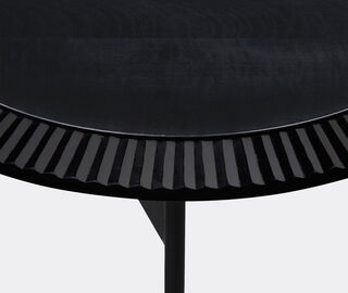 Zanat 'Piano' table, small, black on black BLACK ZANA20PIA602BLK