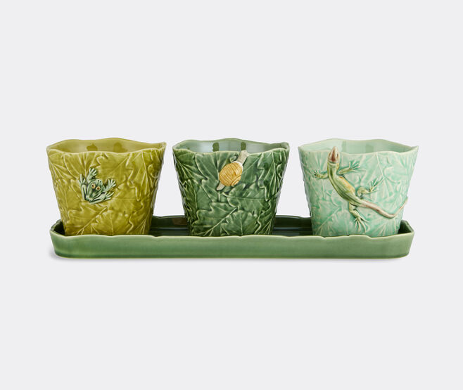 Bordallo Pinheiro 'Jardim De Insetos', set of three MULTICOLOUR BOPI22JAR382MUL