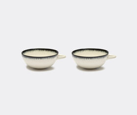 Serax &#39;D&eacute;&#39; espresso cup, variation A, set of two, white and black WHITE SERA24ESP957WHI