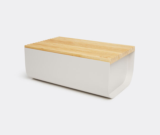 Alessi 'Mattina' bread box GREY ALES20MAT109GRY