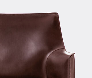 Cassina 'Cab 413' armchair, leather, brown BROWN CASS21CAB862BRW