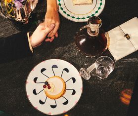 Reflections Copenhagen &#39;Elvas&#39; dessert plate, set of two MULTICOLOUR REFL23ELV868MUL