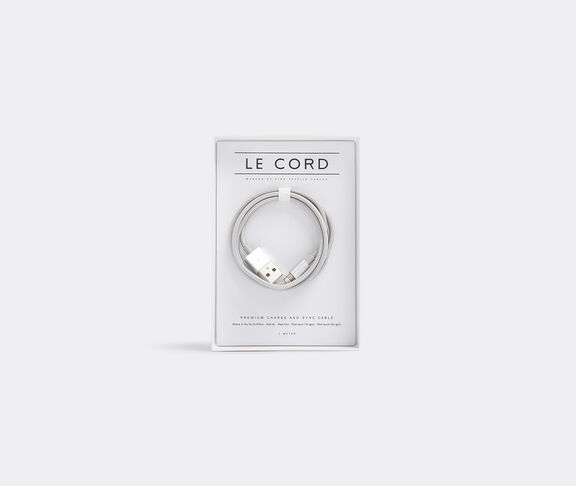 Le Cord Iphone cable Solid silver ${masterID}