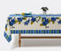 Lisa Corti 'Vienna' tablecloth, blue and cream blue LICO23TAB398MUL