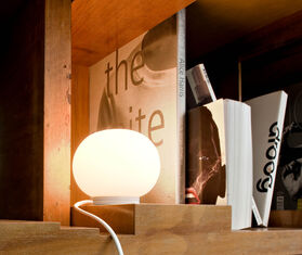 Flos &#39;Mini Glo-Ball Table&#39; lamp, white, US plug WHITE FLOS23MIN176WHI