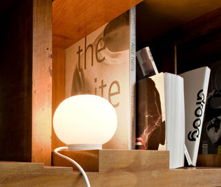 Flos 'Mini Glo-Ball Table' lamp, white, US plug WHITE FLOS23MIN176WHI