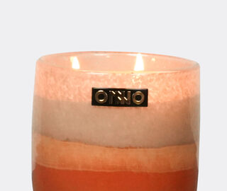 ONNO Collection 'Gigi' candle Escape scent, small, orange multicolor ORANGE ONNO25GIG697ORA