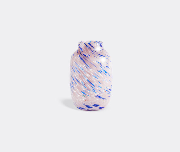 Hay 'Splash' round vase, large, pink and blue