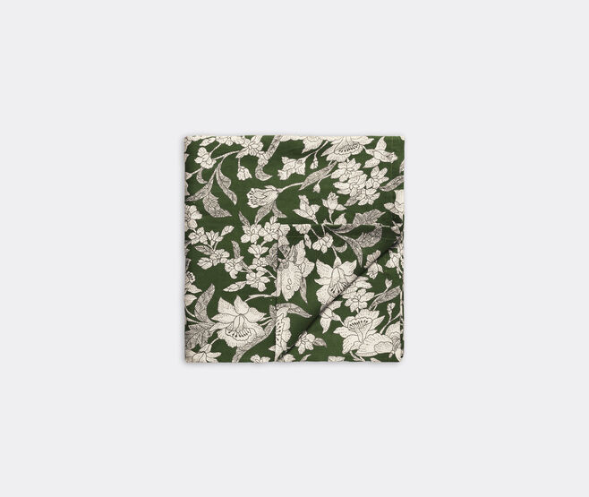 La DoubleJ 'Lilium Avorio' tablecloth, large GREEN LADJ22LAR345GRN