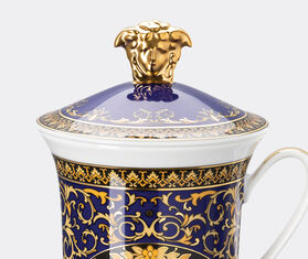 Rosenthal &#39;Medusa Blau&#39; mug with lid MULTICOLOUR ROSE23MUG688MUL