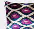 Les-Ottomans Velvet cushion, pink and blue  OTTO22VEL652MUL