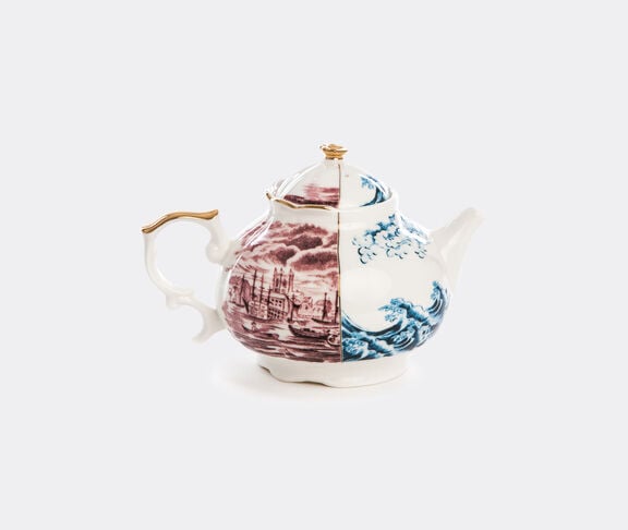 Seletti Hybrid-Smeraldina Porcelain Teapot  Ø Cm. 15  H. 13 MULTICOLOR ${masterID} 2