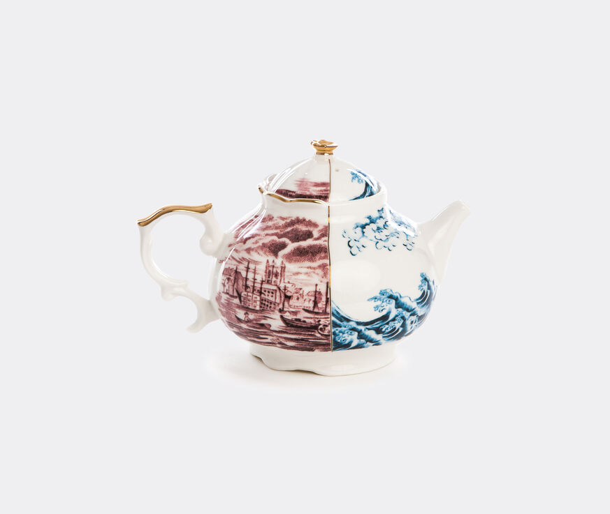 Seletti 'Hybrid Smeraldina' teapot MULTICOLOR SELE22HYB473MUL