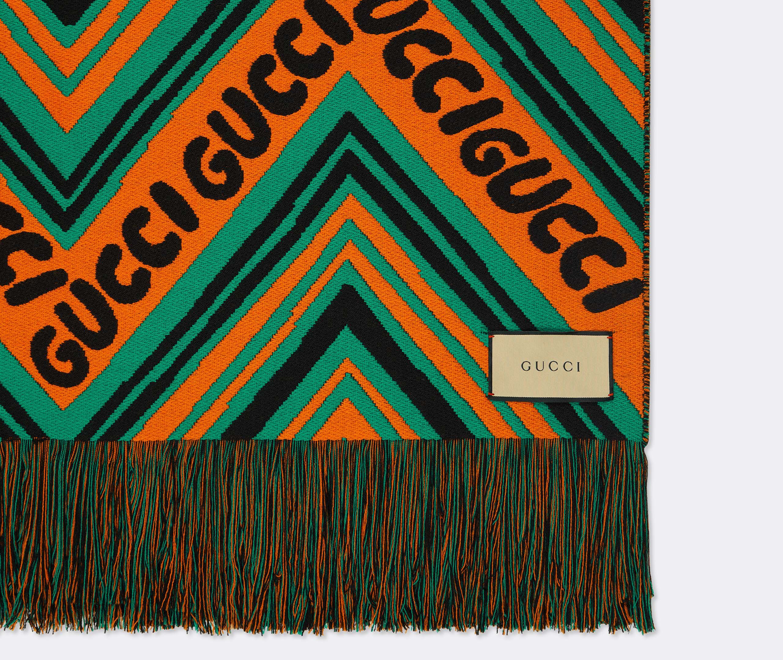 GG Losanghe' plaid blanket by Gucci | Blankets | FRANKBROS