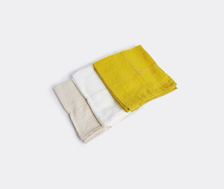 Once Milano Napkins, set of four, yellow YELLOW ONMI20NAP818YEL