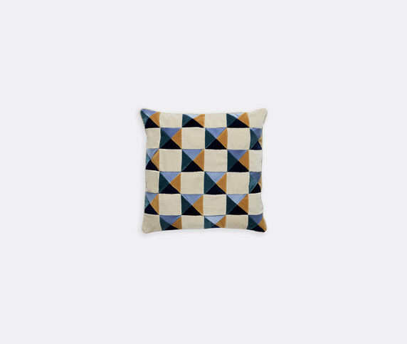 Christina Lundsteen 'Bonnie' cushion, lilac, barley and dark blue MULTICOLOUR CHLU26BON599MUL
