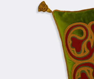 House of Capricorn 'Teles' cushion, green GREEN HOCA26TEL278GRN