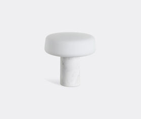 Case Furniture 'Solid Table Light', Carrara marble, large, US plug MULTICOLOUR CAFU20SOL471WHI