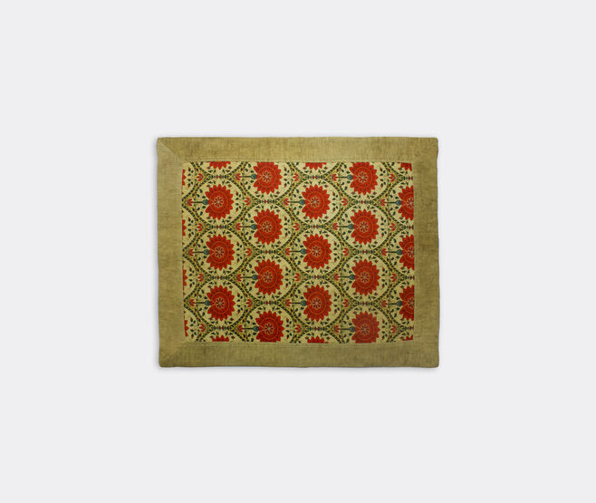 The House of Lyria 'Biodo' placemat, set of two BEIGE HOLY23BIO975BEI