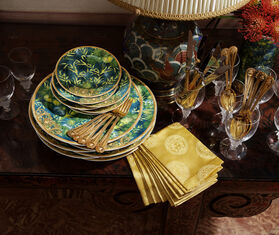 Rosenthal 'Versace Jungle' vase MULTICOLOUR ROSE20VER708GRN