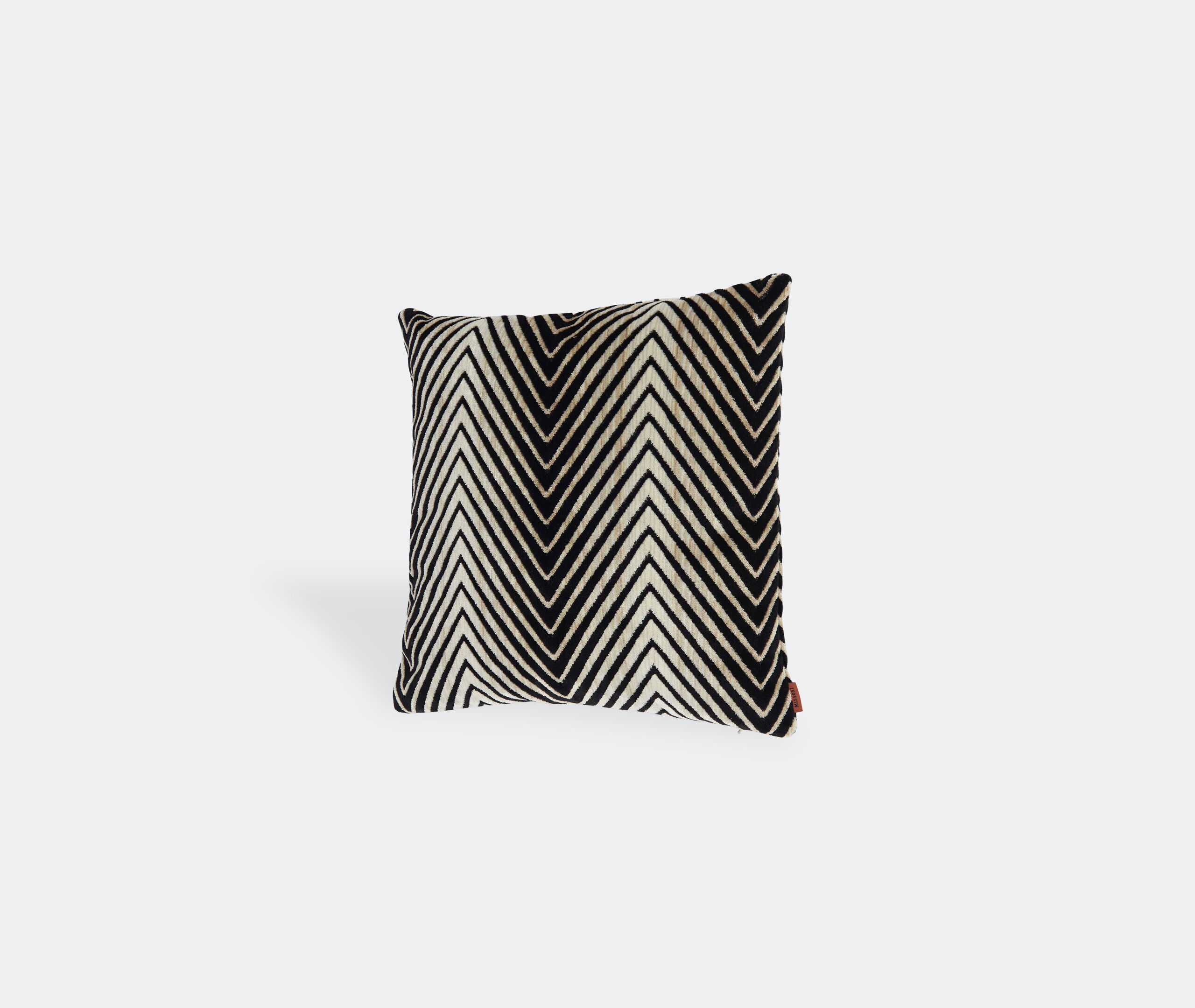 Ziggy' cushion, small, black and white by Missoni | Cushions