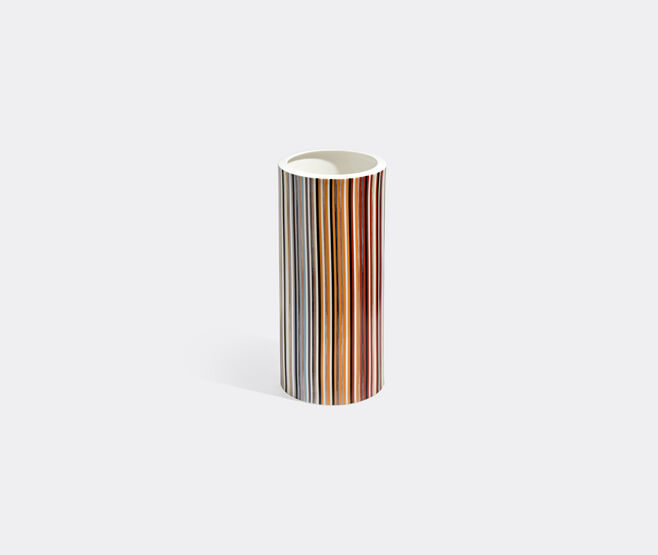 Missoni 'Stripes Jenkins' high vase, beige MULTICOLOUR MIHO22STR255MUL