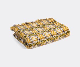 Gucci 'Tartan Plaid' throw, mustard YELLOW GUCC20TAR998YEL