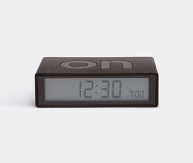 Lexon 'Flip Clock 2' alarm clock LIGHT BROWN LEXO18FLI201BRW