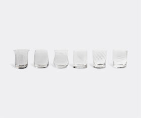 Bitossi Home Assorted Tumblers, set of six, clear TRANSPARENT BIHO22SET687TRA