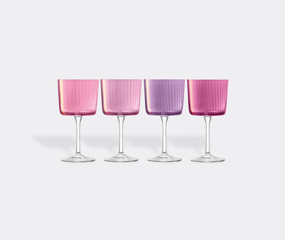 LSA International 'Gems' wine glass, set of four, garnet Pink LSAI23GEM453PIN
