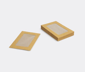 Midori Window&ndash;front &lsquo;kraft&rsquo; envelopes, small BROWN MIDO15KRA782ORA