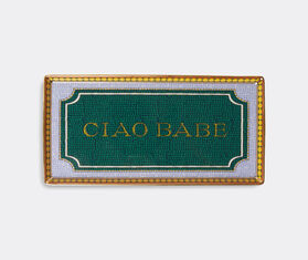 La DoubleJ &#39;Ciao Babe&#39; tray MULTICOLOUR LADJ23TRA998MUL