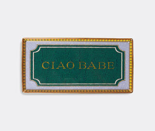 La DoubleJ 'Ciao Babe' tray MULTICOLOUR LADJ23TRA998MUL