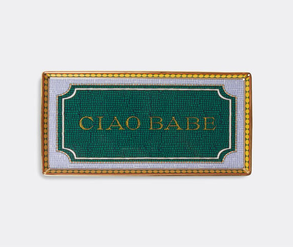 La DoubleJ 'Ciao Babe' tray multicolor LADJ23TRA998MUL