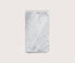 Menu Tall 'Plinth', white marble  MENU19PLI278WHI