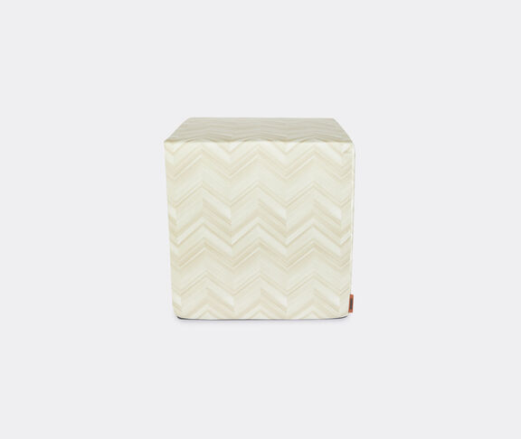 Missoni 'Layers Inlay' pouf cube, natural undefined ${masterID}