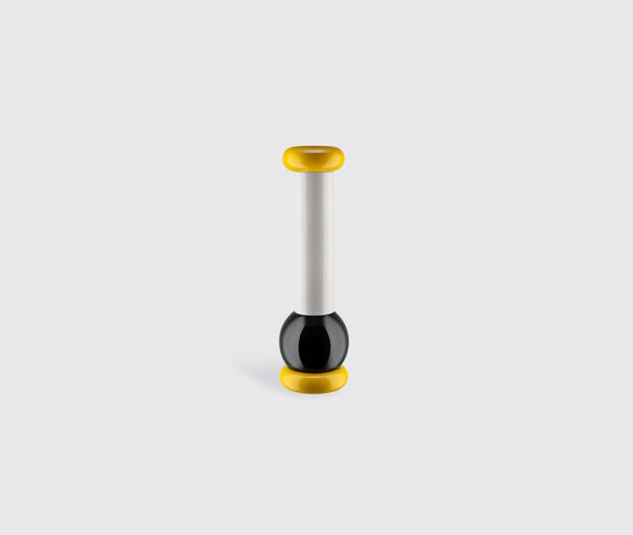Alessi '100 Values Collection' salt, pepper and spice grinder, tall, white yellow,black,white ALES21SAL560MUL
