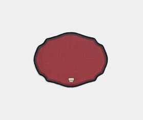 Gucci 'Toile De Jouy' placemat and napkin, black BLACK GUCC23PLA759BLK