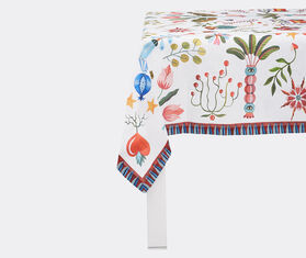 La DoubleJ &#39;White Turning Tulips&#39; tablecloth, large MULTICOLOUR LADJ22LAR677MUL