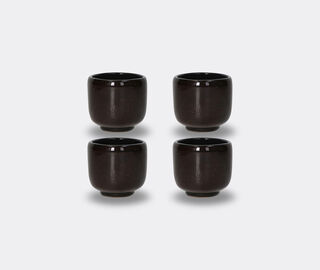 Pomax 'Cycle' tumbler, set of four, brown MULTICOLOUR POMA26CYC377MUL