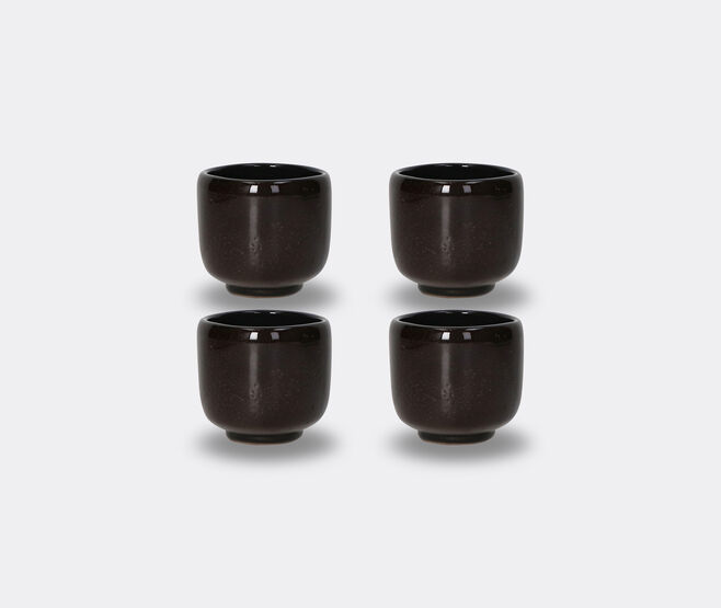 Pomax 'Cycle' tumbler, set of four, brown MULTICOLOUR POMA26CYC377MUL