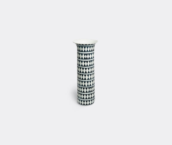 L'Objet Tribal Diamond Vase,  Extra Large Black, white ${masterID} 2